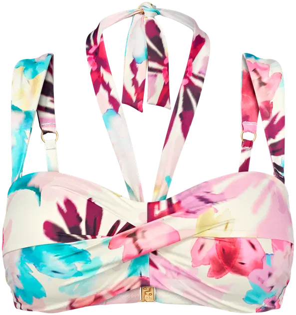 Triumph Summer Fleur OP, One Piece Swimsuit da Donna, Multicolore (Turchese - Combinazione Scura), 38, Multicolore (Turchese – Dark Combination), 44