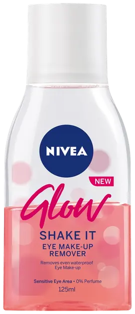 NIVEA 125ml Glow Make-Up Remover -silmämeikinpoistoaine | Sokos verkkokauppa