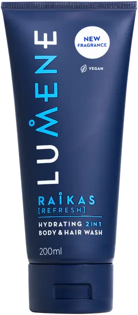 Lumene RAIKAS Kosteuttava 2in1 Suihkugeeli 200ml | Sokos verkkokauppa