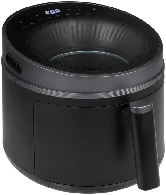 Princess Cyclone Vision Airfryer 5L – controlevenster – vaatwasmachinebestendige onderdelen – antiaanbaklaag – 8 voorgeprogrammeerde kookprogramma's – 1500 W – 01.182270.01.001