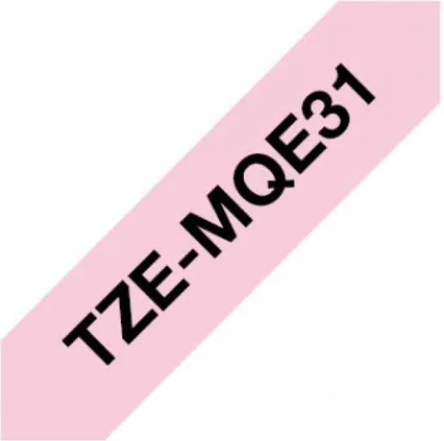 Brother tarranauhakasetti  Tze-Mqe31 vaaleanpunainen 12mm 4m