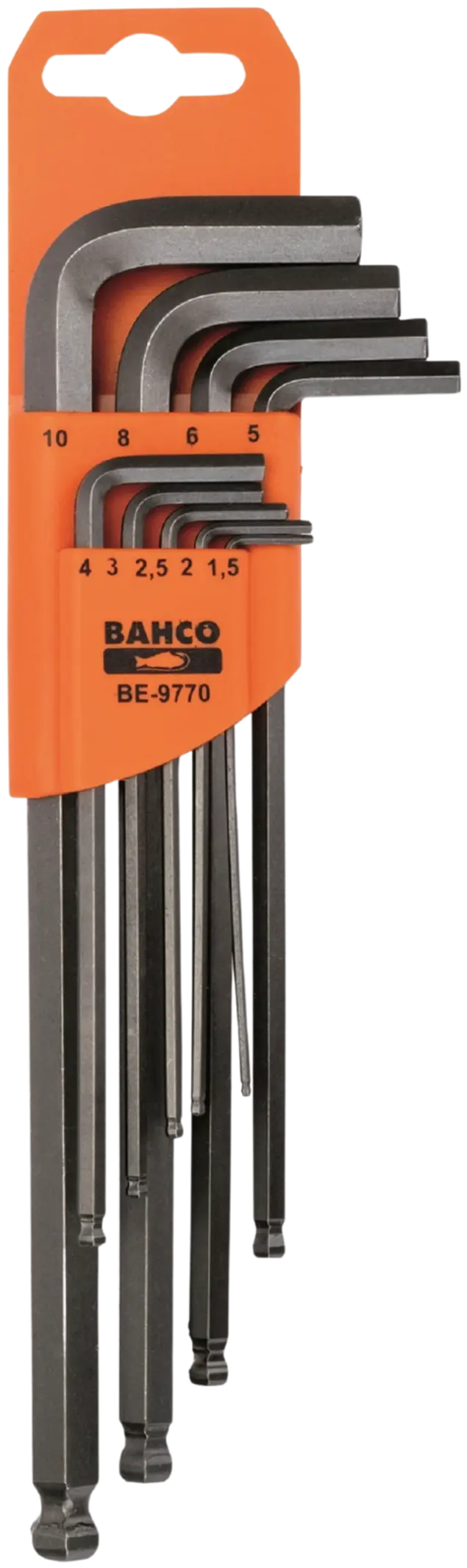 Bahco 9-osainen kuusiokolosarja BE-9770
