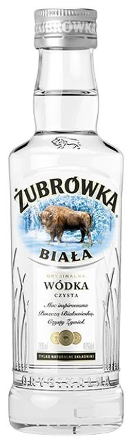 Zubrowka Biala viin 40%vol 200ml