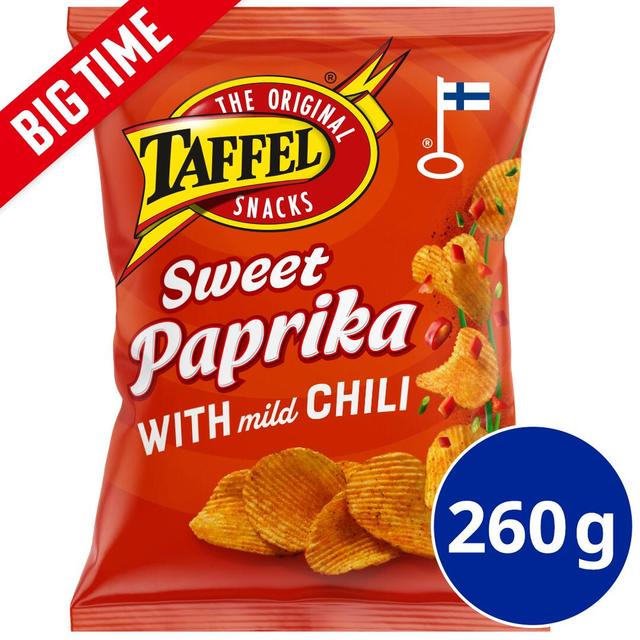 Taffel Sweet Paprika maustettu sipsi 260g