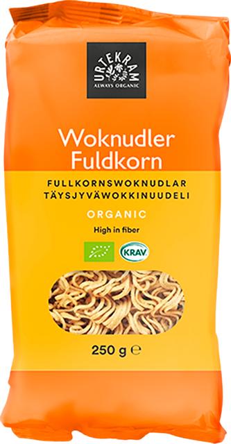 URTEKRAM luomu Täysjyväwokkinuudeli 80% Täysjyvää 250g