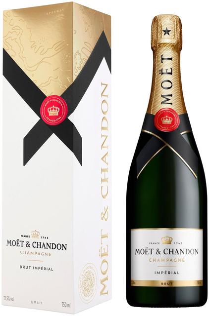 Moet&Chandon Brut Imperial Champagne KPN kvaliteetvahuvein 12%vol 750ml