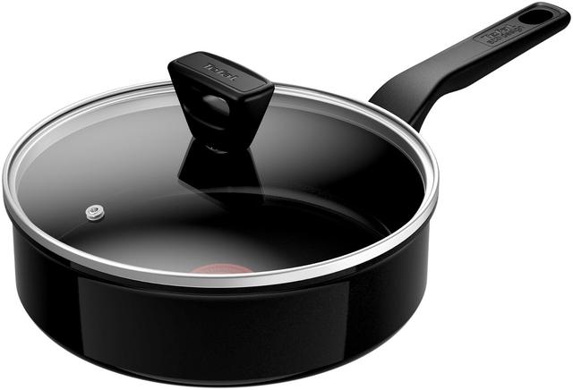 Tefal Renew paistokasari keraaminen 24 cm musta