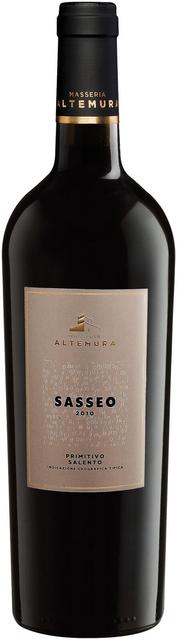 Masseria Altemura Sasseo Primitivo Salento KGT vein 14,5%vol 750ml