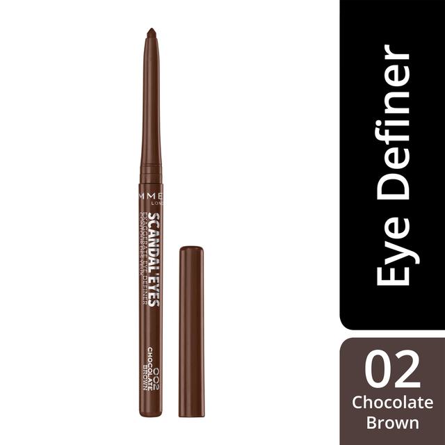 Rimmel Scandal'eyes Eye Definer 0,35 g, 002 Chocolate Brown silmänrajauskynä