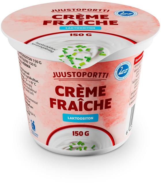 Juustoportti Crème Fraîche 150 g laktoositon