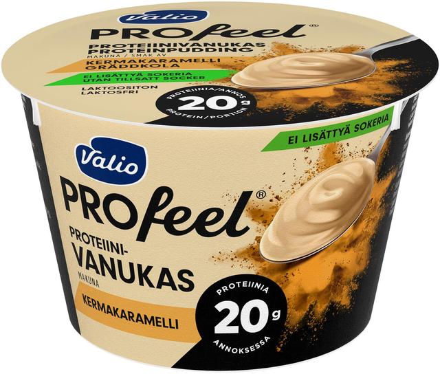 Valio PROfeel® proteiinivanukas 180 g kermakaramelli laktoositon