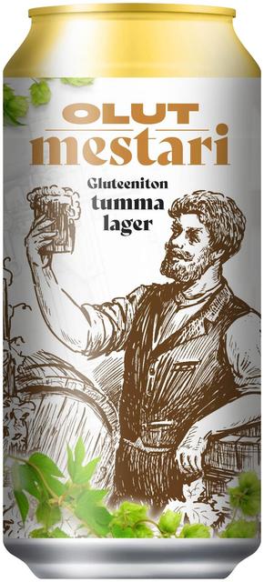 Stadin Panimo Oy Olutmestari Tumma Lager gluteeniton 5,0% 0,44l