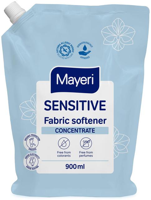 Mayeri sensitive pyykinhuuhteluaine täyttö 900 ml