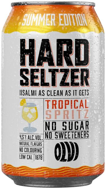 OLVI Hard Seltzer Tropical Spritz 4,5 % 0,33 l tlk