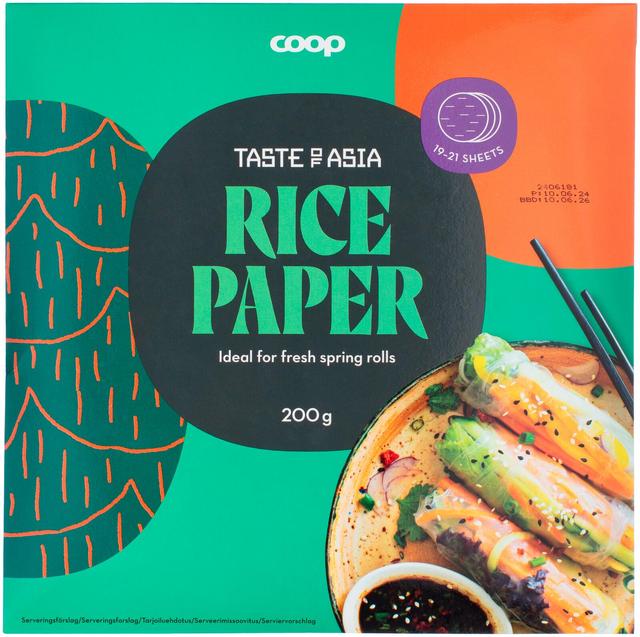 Coop Taste of Asia riisipaperi 200 g