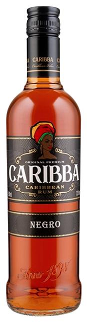 Caribba Negro rumm 37,5%vol 500ml