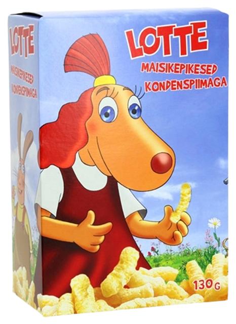 Lotte maisikepikesed kondenspiimaga 130 g