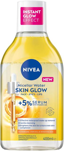 NIVEA 400ml Skin Glow Micellar Water -misellivesi