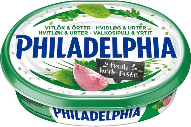 Philadelphia kreemjuust küüslaugu ja ürtidega 200g