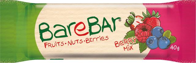Leader Barebar marja-taatelipatukka Berry mix 40 g