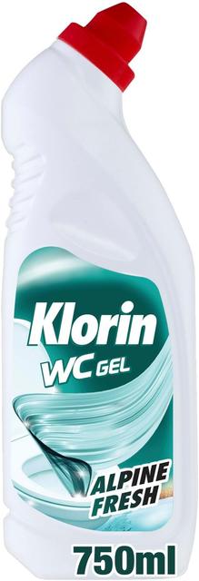 Klorin WC Gel Alpine Fresh WC-puhdistusaine 750ml