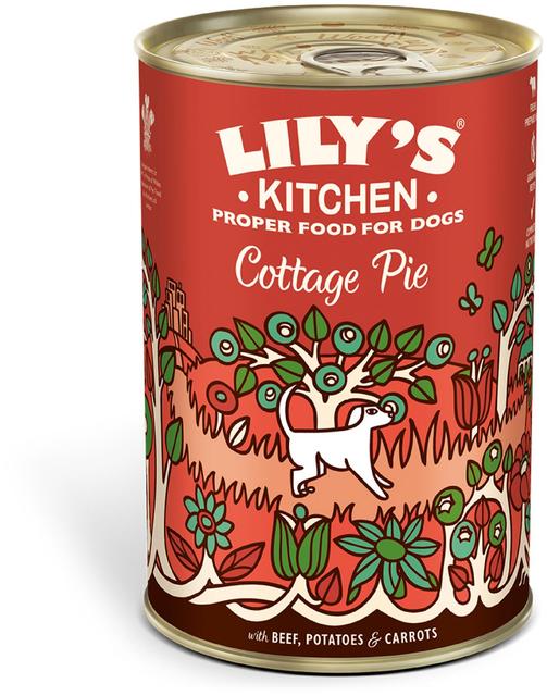 Lily's Kitchen 400g Cottage Pie sis. nautaa ja kasviksia koiranruoka