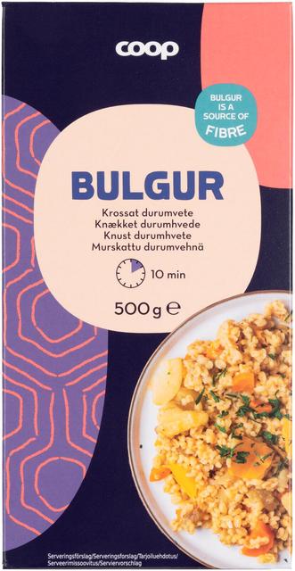 Coop bulgur 500 g