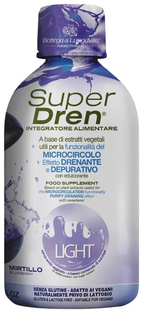 SuperDren BlueBerry ainevahetust kiirendava ja liigset vett väljutava toimega 500 ml