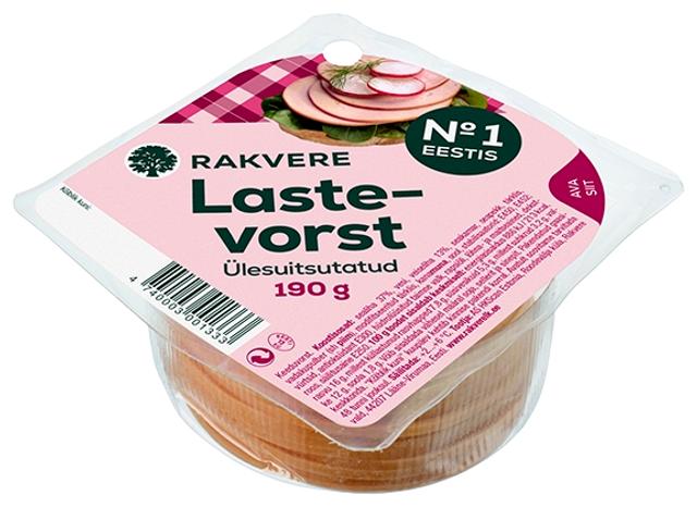 Lastevorst, viilutatud 190 g