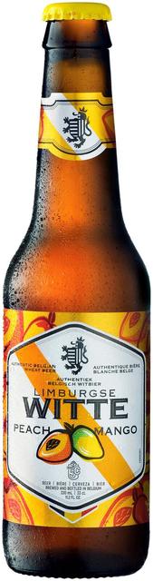 Limburgse witte peach & mango 330ml