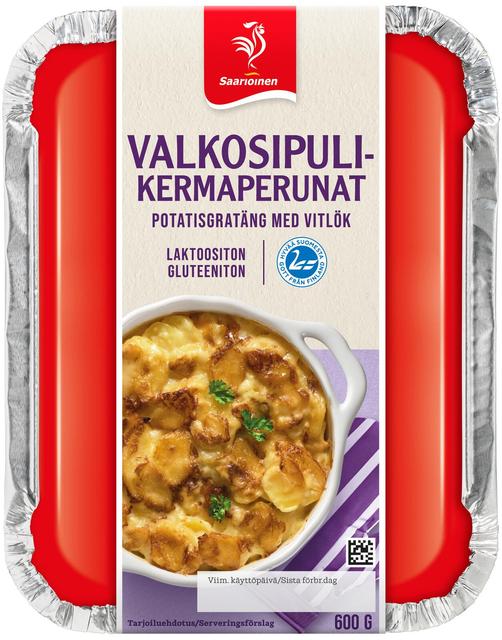 Saarioinen Valkosipulikermaperunat 600g