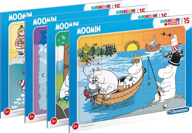 Kehyspalapeli Moomin 15 palaa