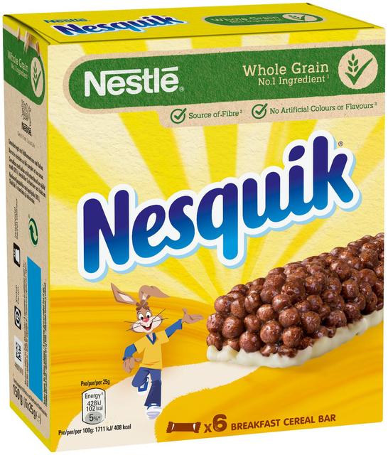 Nesquik 6x25g viljapatukka