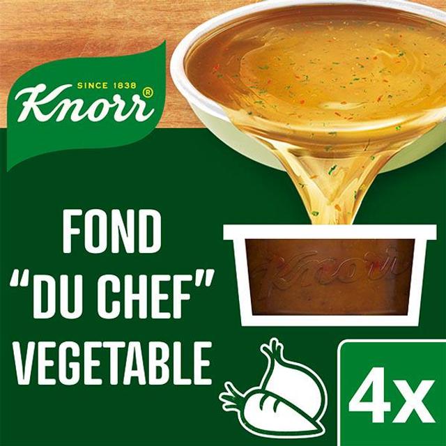 Knorr Fond "du Chef" Kasvisannosfondi 4x28g