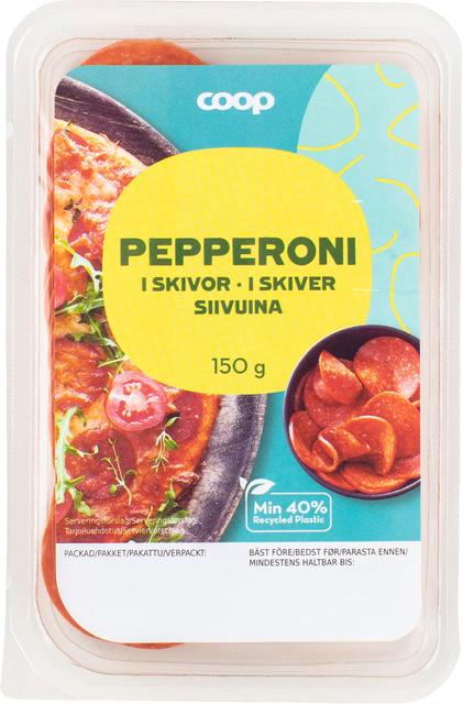 Coop pepperoni siivuina 150 g