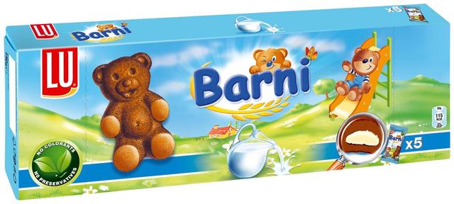 Barni piimatäidisega biskviitküpsis 150 g