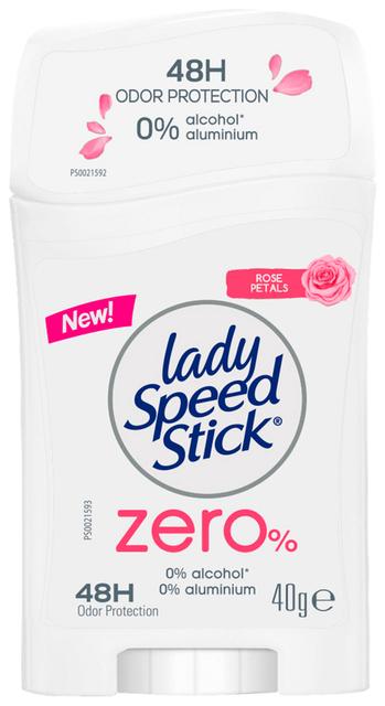 Pulkdeodorant zero rose petals 40g