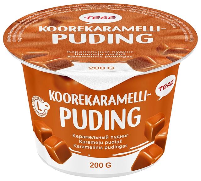 Laktoosivaba koorekaramellipuding, 200 g