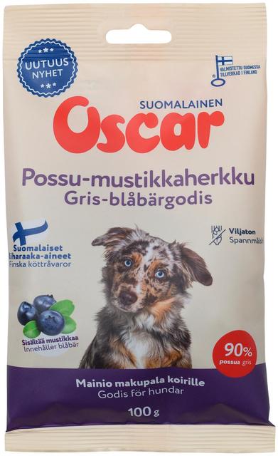 Oscar Possu-mustikkaherkku 100 g