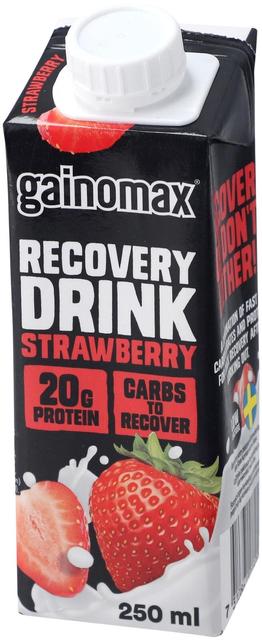 Gainomax Recovery drink Strawberry Palautusjuoma 250ml