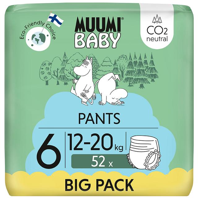 Muumi Baby Pants housuvaippa 6 - 52 kpl 12-20 kg