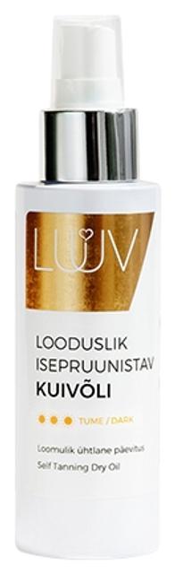 Isepruunistav kuivõli tume 100ml