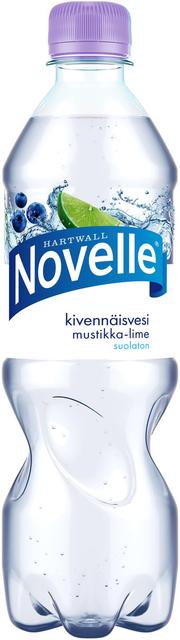 Hartwall Novelle Mustikka-Lime mineral water 0,5 l