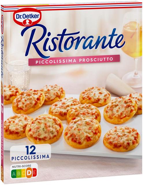 Dr. Oetker Ristorante Piccolissima Prosciutto pakasteminipizzat 288 g