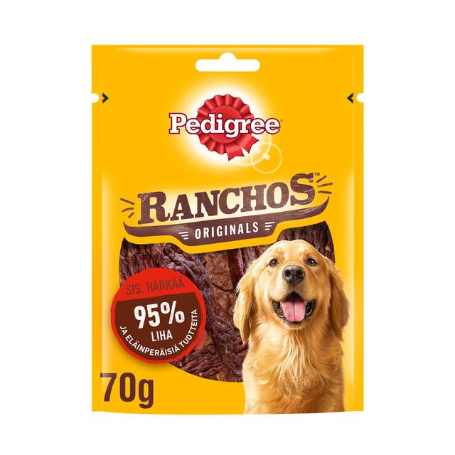 Pedigree Ranchos Jerkies Härkää 70g