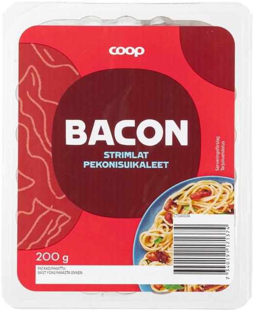 Coop pekonisuikaleet 200 g