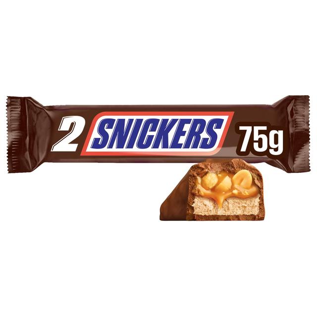 Snickers 2pack suklaapatukka 75g
