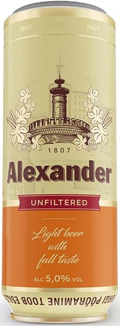 Alexander Unf õlu 5,0%vol 568ml