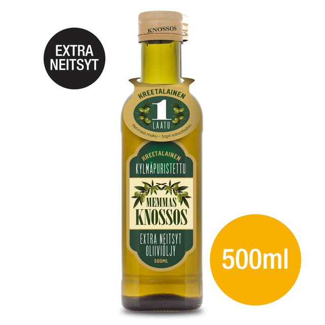 Memmas Knossos Extra Neitsytoliiviöljy 500 ml