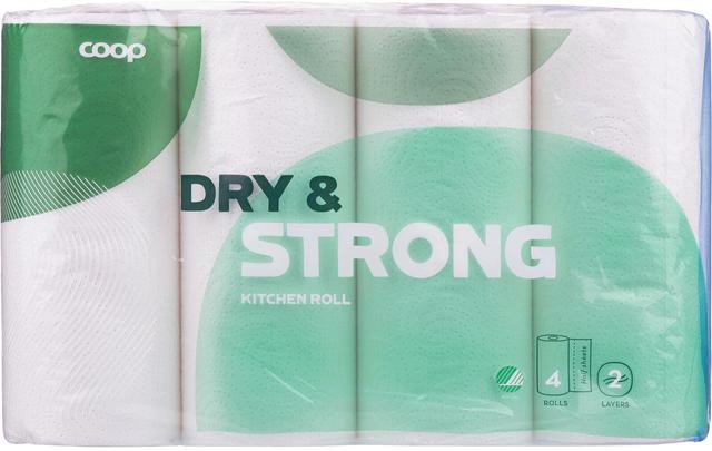 Coop talouspaperi puoliarkki Dry & Strong 4 rl